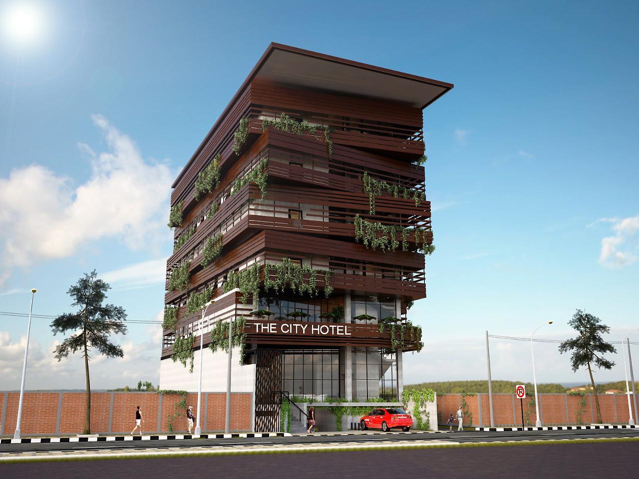 The City Hotel Ambon Zewnętrze zdjęcie